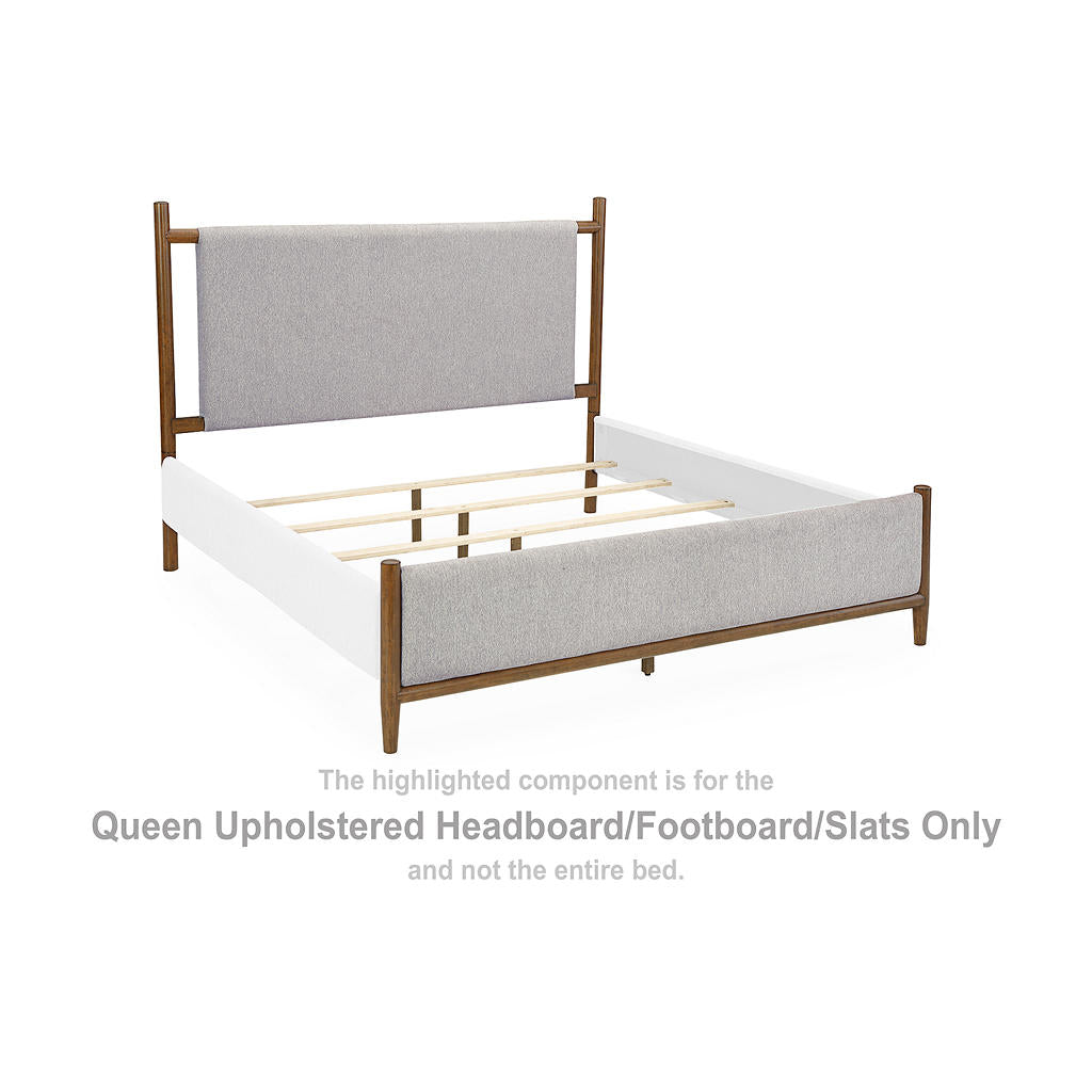 Lyncott Queen Upholstered Bed, Dresser, Mirror and Nightstand Signature Design by Ashley® Uncategorized