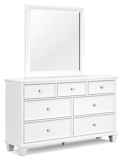 Fortman Full Panel Bed, Dresser and Mirror