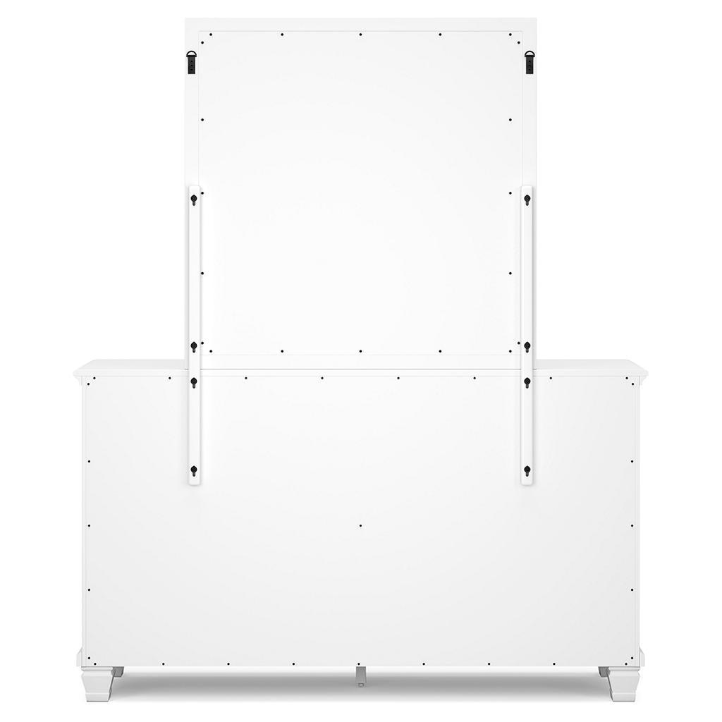 Fortman Full Bed, Dresser and Mirror — White Signature Design by Ashley® Uncategorized