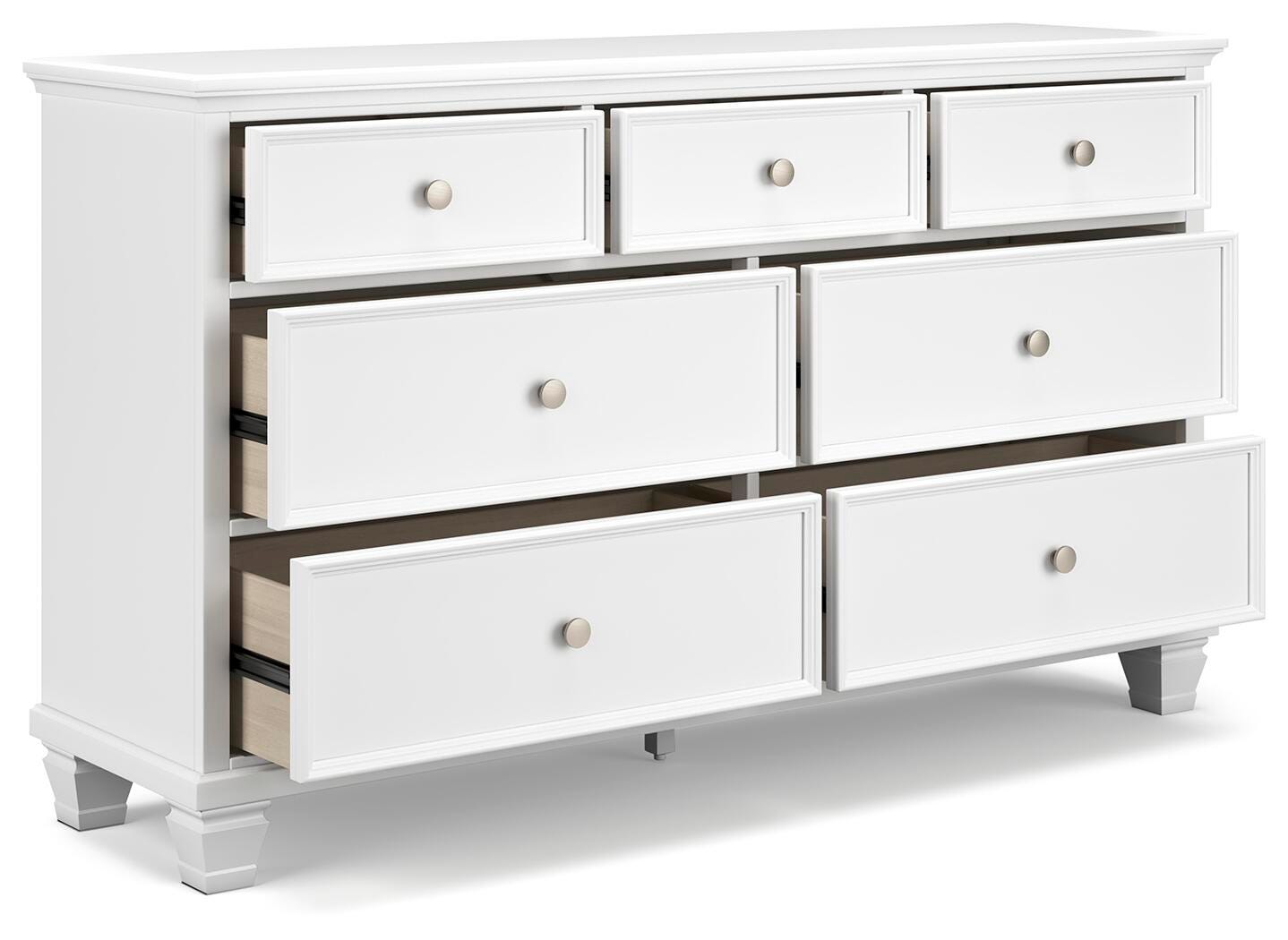 Fortman Full Panel Bed, Dresser and Nightstand