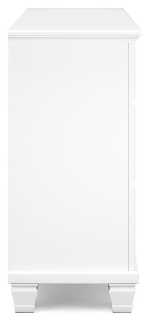 Fortman Full Panel Bed, Dresser and Nightstand