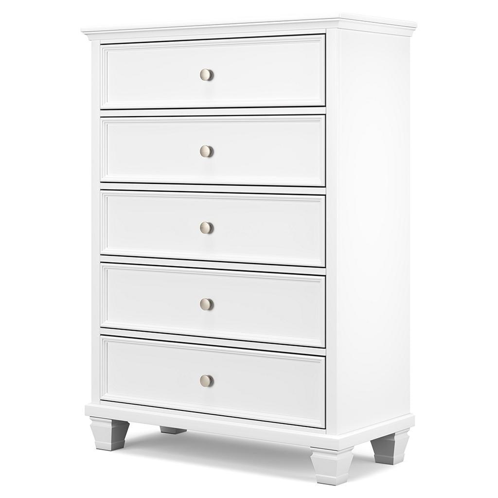 Fortman Chest of Drawers — White Signature Design by Ashley® Bedroom