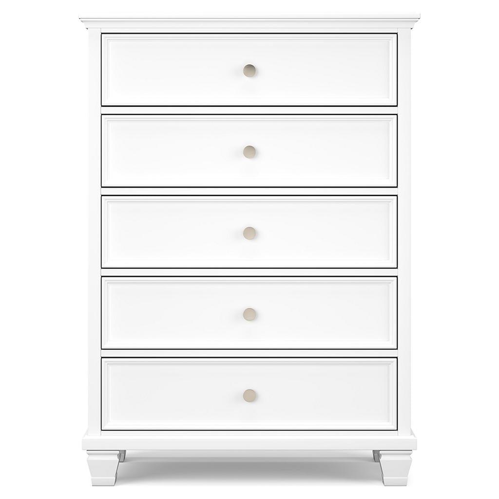 Fortman Chest of Drawers — White Signature Design by Ashley® Bedroom