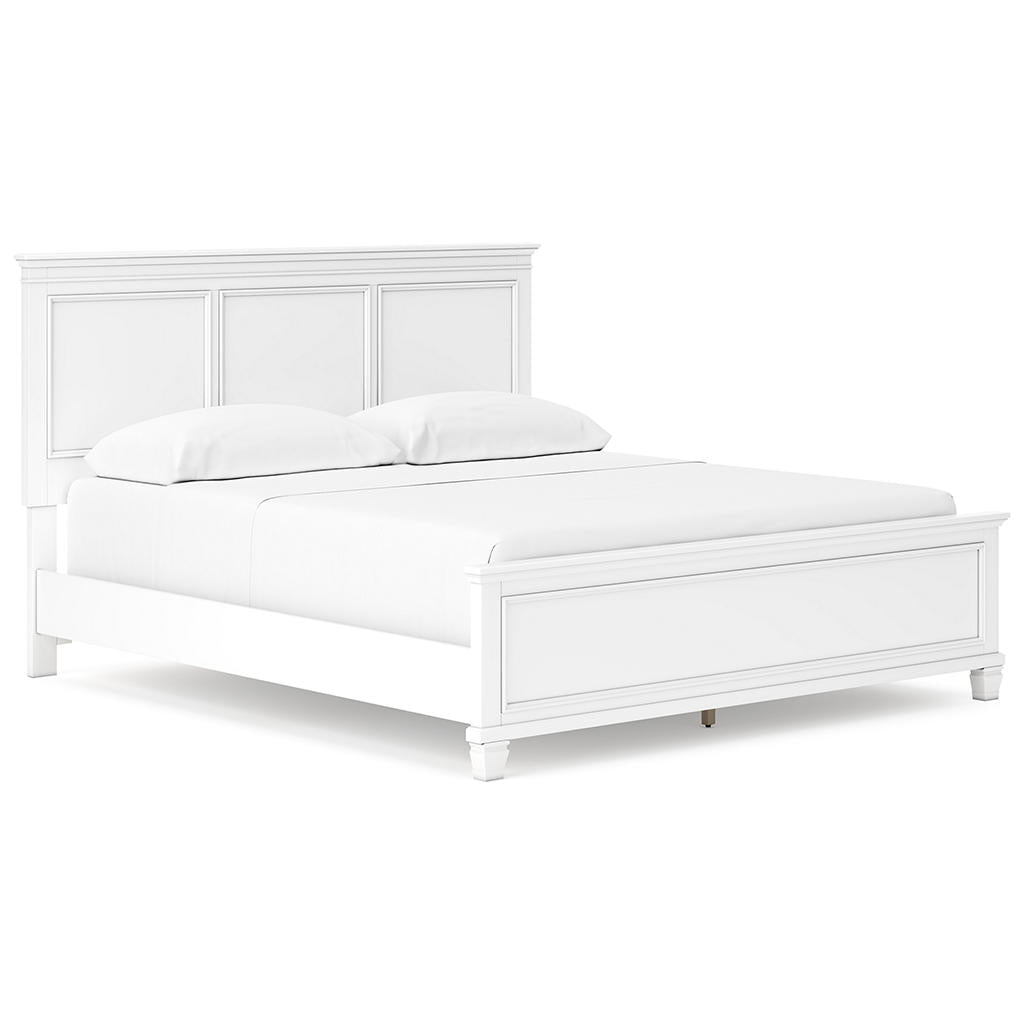 Fortman California King Panel Bed, Dresser and Mirror Signature Design by Ashley® Uncategorized