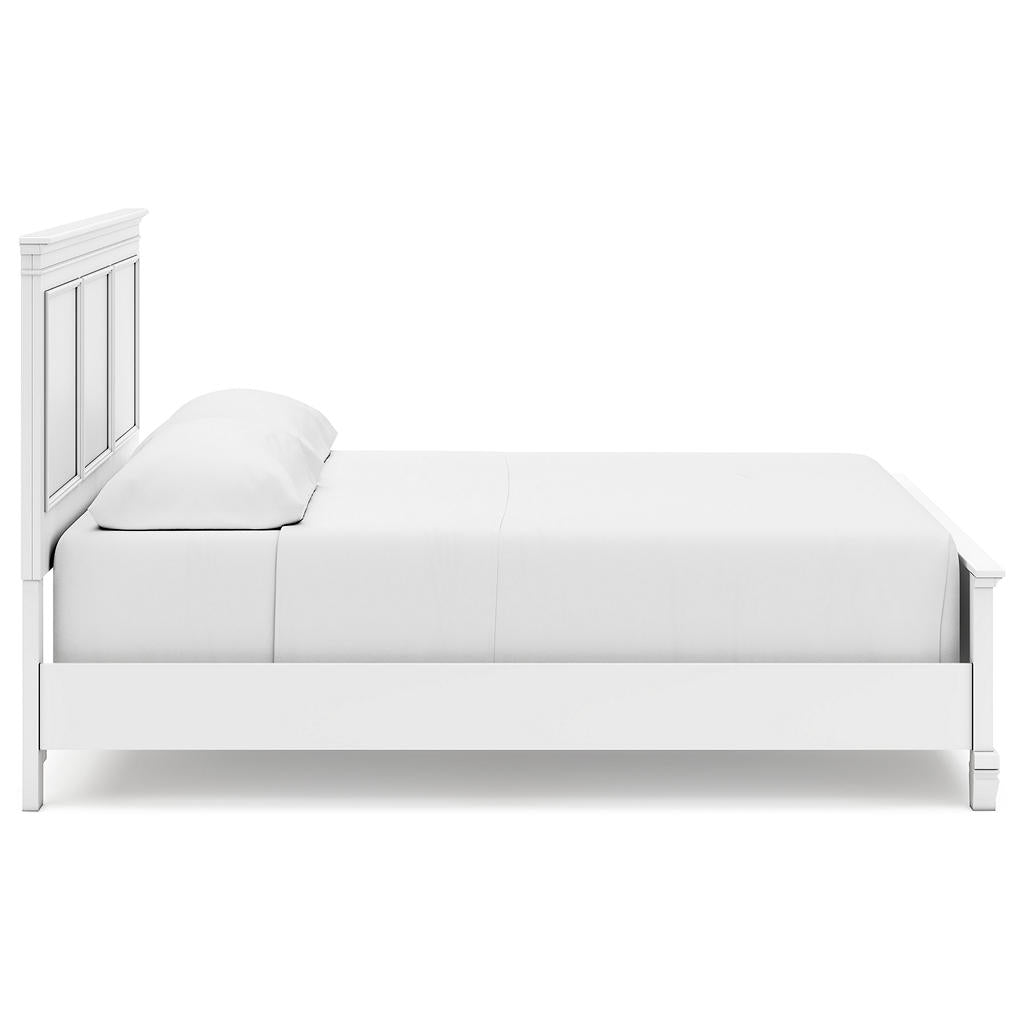 Fortman California King Panel Bed, Dresser and Mirror Signature Design by Ashley® Uncategorized