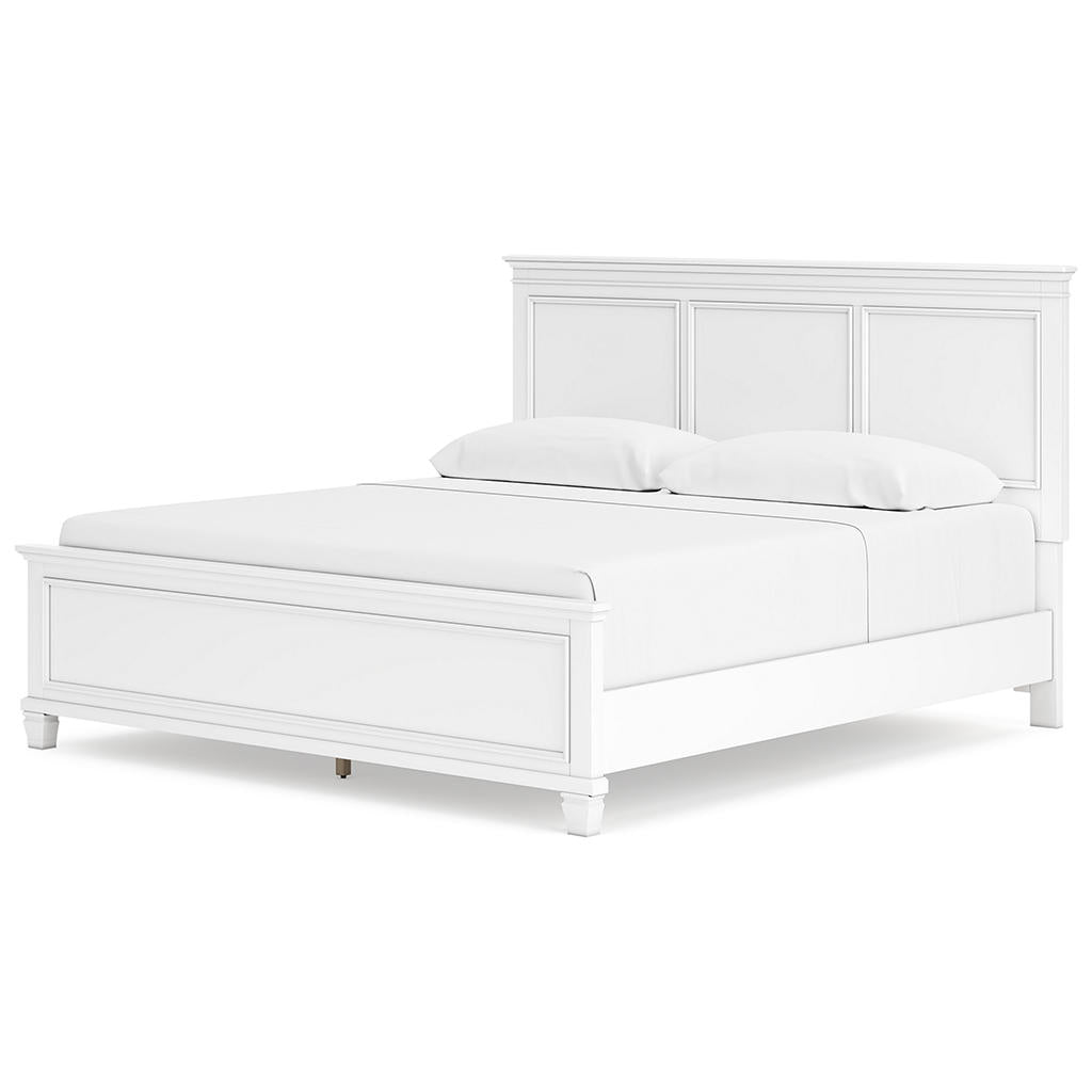 Fortman King Panel Bed, Dresser, Mirror and Nightstand Signature Design by Ashley® Uncategorized