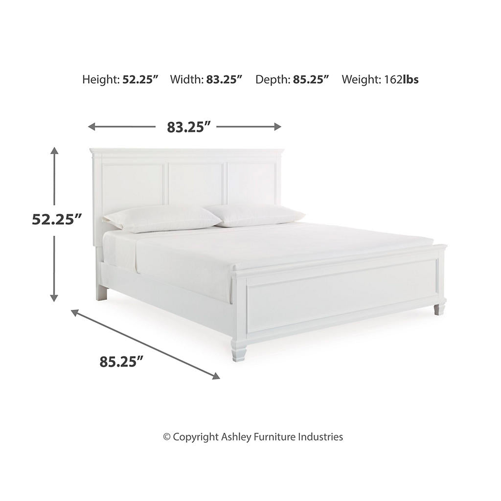 Fortman King Panel Bed, Dresser, Mirror, Chest and 2 Nightstands Signature Design by Ashley® Uncategorized