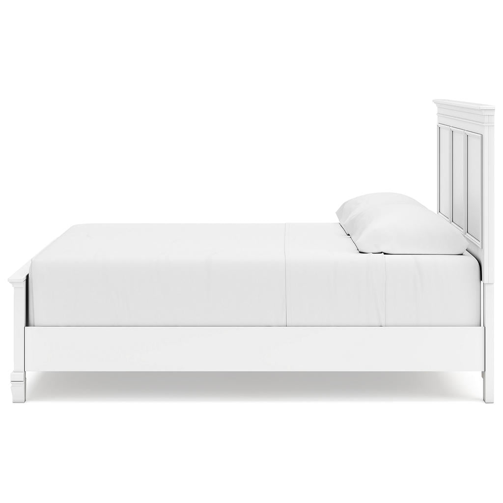 Fortman King Panel Bed, Dresser, Mirror and Nightstand Signature Design by Ashley® Uncategorized