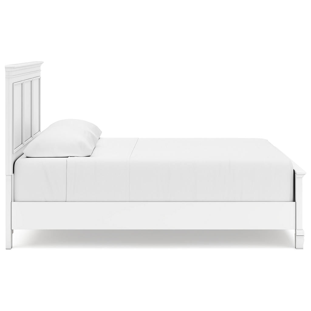 Fortman King Panel Bed, Dresser, Mirror, Chest and 2 Nightstands Signature Design by Ashley® Uncategorized