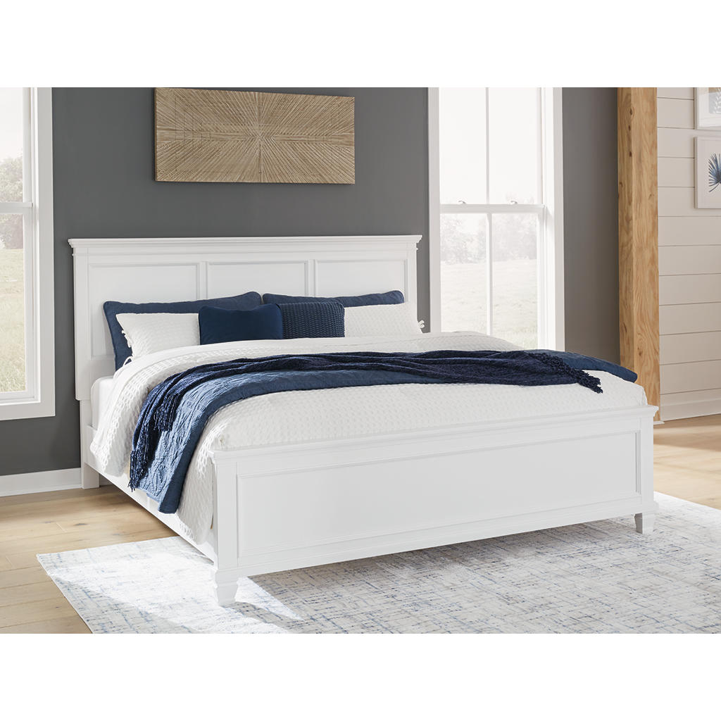Fortman King Panel Bed, Dresser, Mirror, Chest and Nightstand Signature Design by Ashley® Uncategorized
