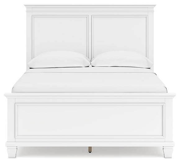 Fortman Full Panel Bed, Dresser and Mirror