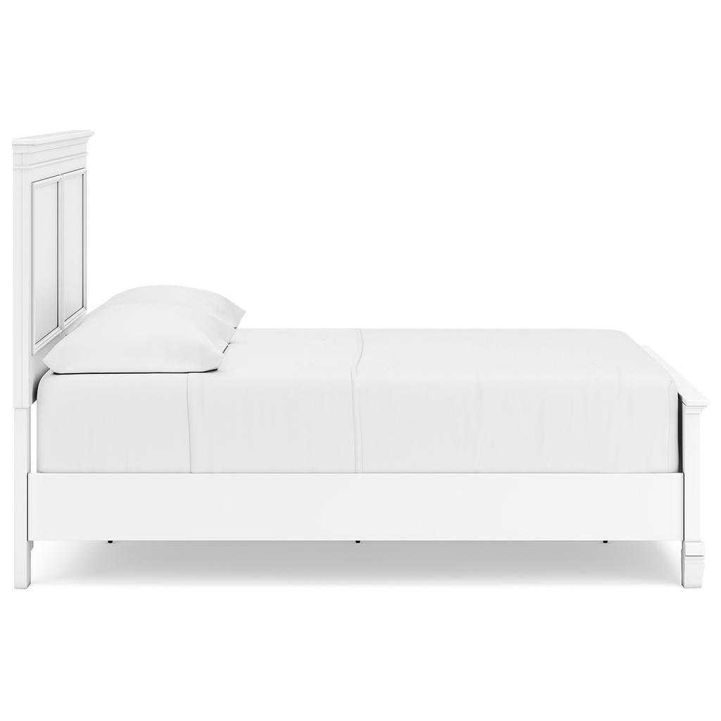 Fortman Full Bed, Dresser and Mirror — White Signature Design by Ashley® Uncategorized