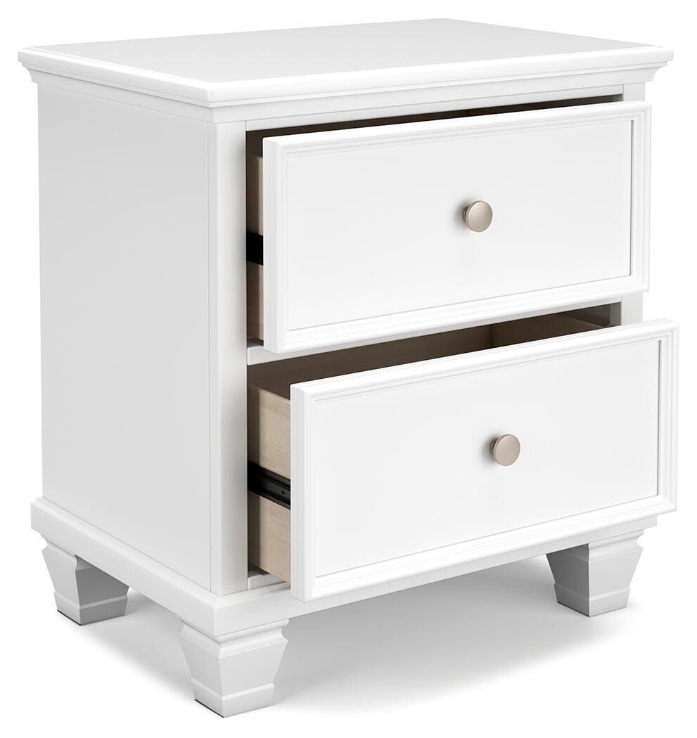 Fortman Full Panel Bed, Dresser and Nightstand