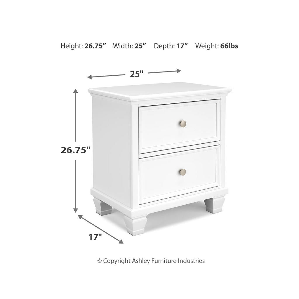Fortman King Panel Bed, Dresser, Mirror, Chest and 2 Nightstands Signature Design by Ashley® Uncategorized