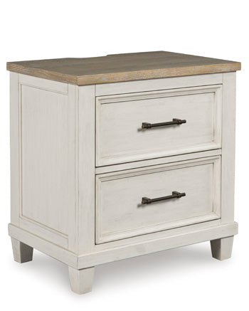Shaybrock Nightstand — USB-A and USB-C, 2 Drawers Benchcraft® Bedroom