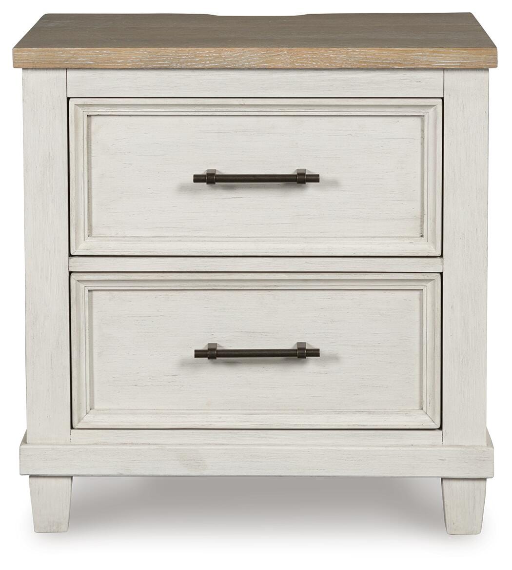 Shaybrock Queen Panel Bed, Dresser, Mirror and Nightstand Benchcraft® Bedroom