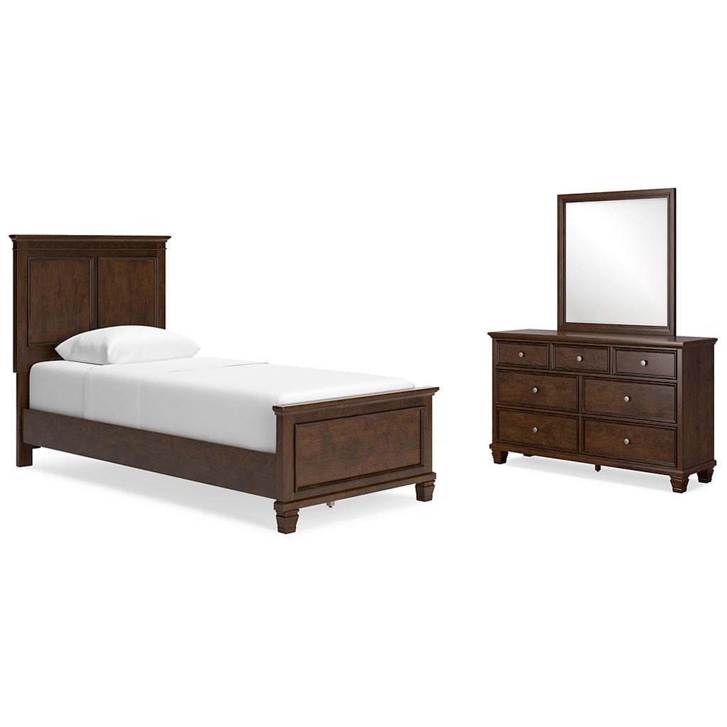 Danabrin Twin Bed, Dresser and Mirror — Cherry Signature Design by Ashley® Uncategorized