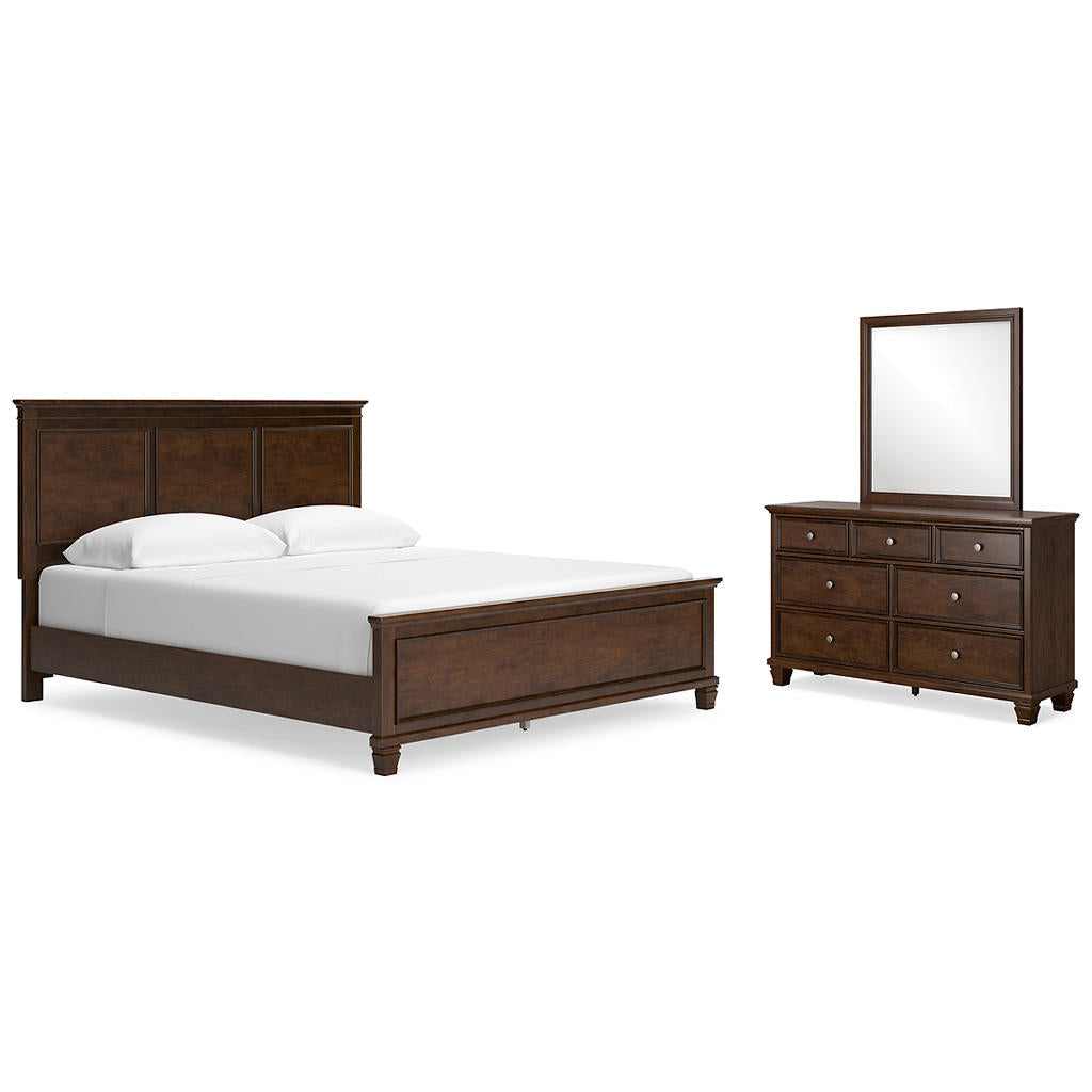 Danabrin California King Panel Bed, Dresser and Mirror Signature Design by Ashley® Uncategorized