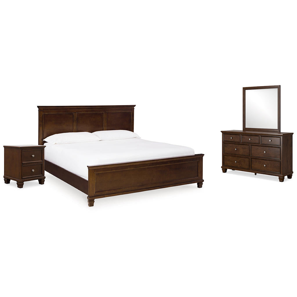 Danabrin King Panel Bed, Dresser, Mirror and Nightstand Signature Design by Ashley® Uncategorized