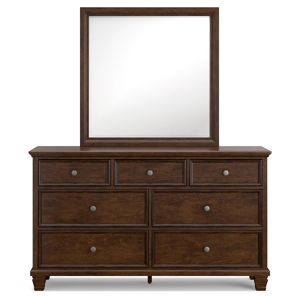 Danabrin Twin Bed, Dresser and Mirror — Cherry Signature Design by Ashley® Uncategorized