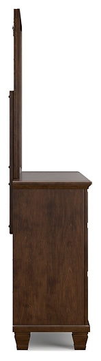 Danabrin King Panel Bed, Dresser, Mirror and Nightstand