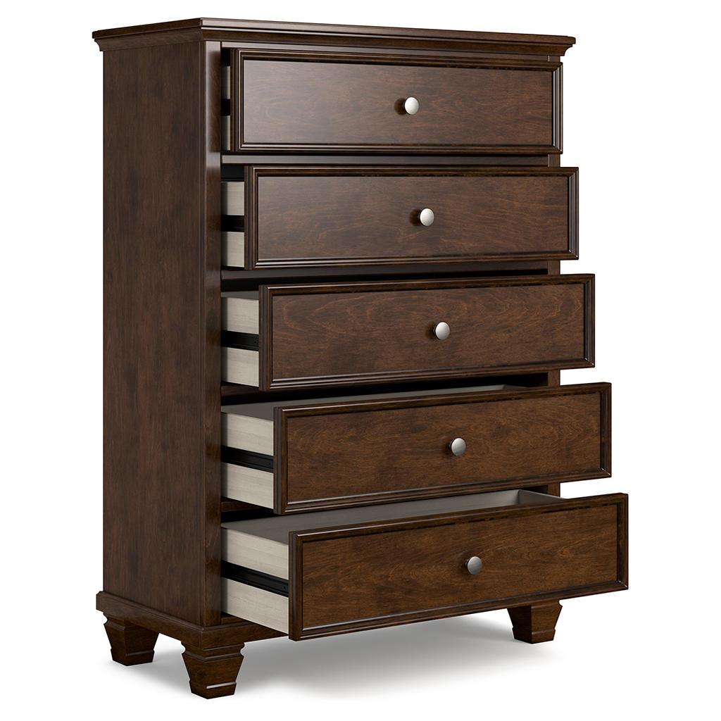 Danabrin Chest of Drawers — Brownish Cherry Signature Design by Ashley® Bedroom