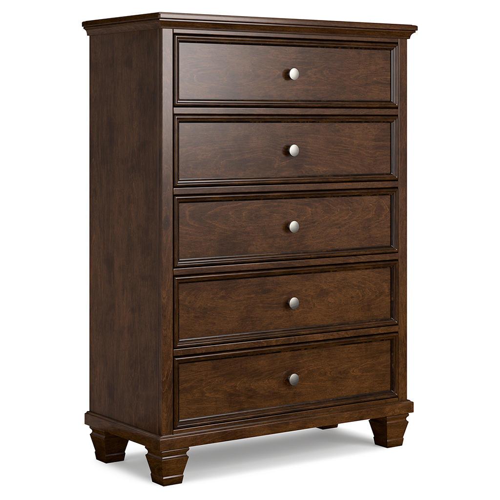 Danabrin Chest of Drawers — Brownish Cherry Signature Design by Ashley® Bedroom