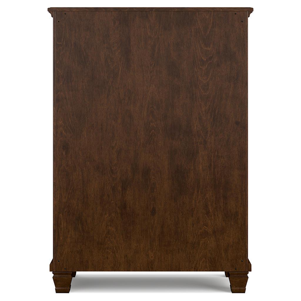 Danabrin Chest of Drawers — Brownish Cherry Signature Design by Ashley® Bedroom