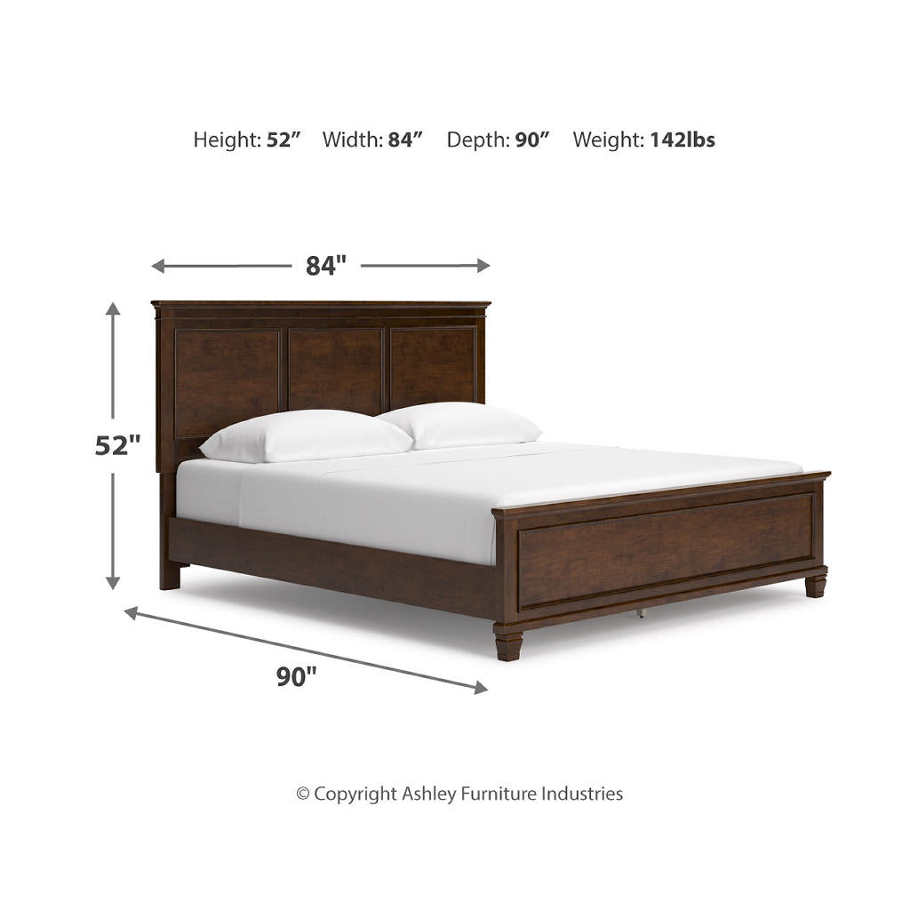 Danabrin California King Panel Bed, Dresser and Mirror Signature Design by Ashley® Uncategorized