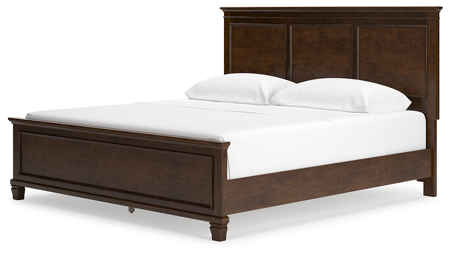 Danabrin King Panel Bed, Dresser, Mirror and Nightstand