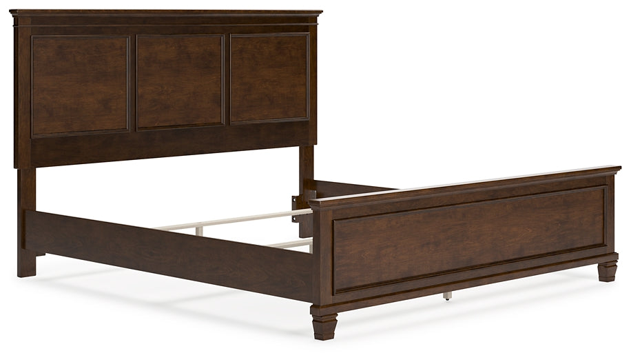 Danabrin King Panel Bed, Dresser, Mirror and Nightstand