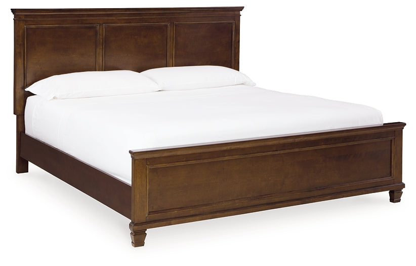 Danabrin King Panel Bed, Dresser, Mirror and Nightstand