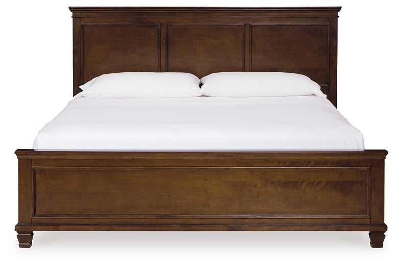 Danabrin King Panel Bed, Dresser, Mirror and Nightstand