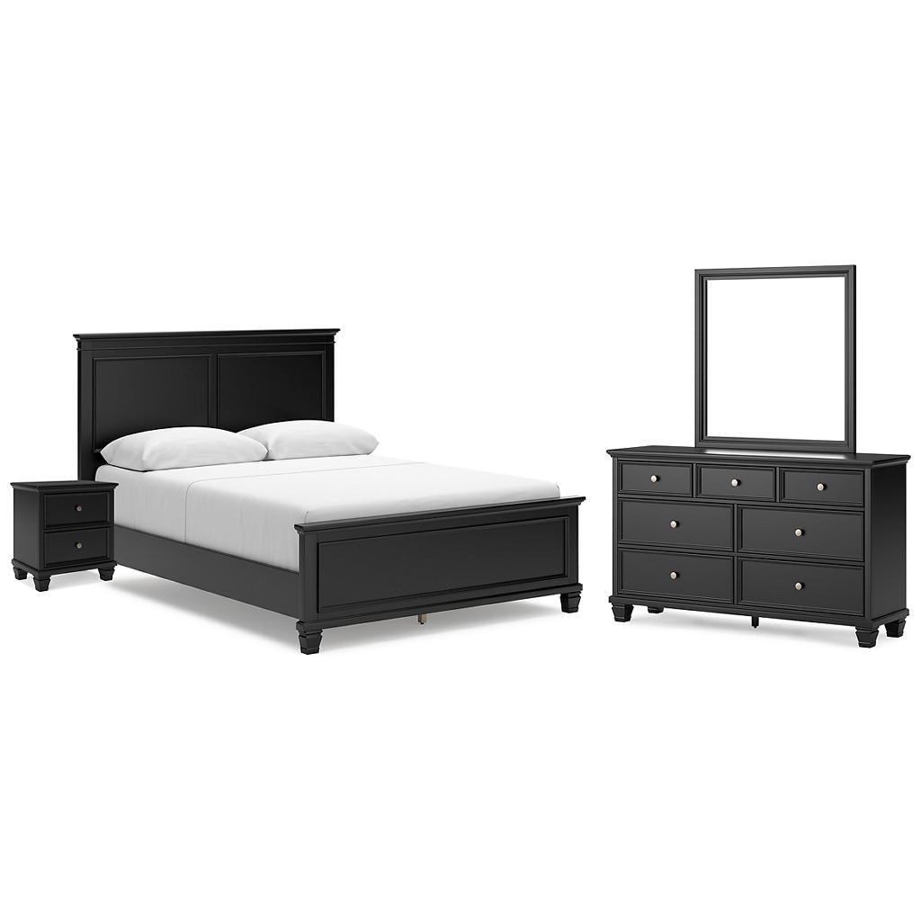 Lanolee Queen Panel Bed, Dresser, Mirror and Nightstand Signature Design by Ashley® Uncategorized