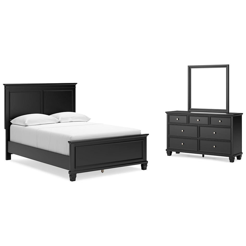 Lanolee Full Panel Bed, Dresser and Mirror Signature Design by Ashley® Uncategorized