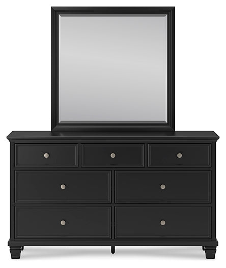 Lanolee King Panel Bed, Dresser, Mirror, Chest and 2 Nightstands Signature Design by Ashley® Uncategorized