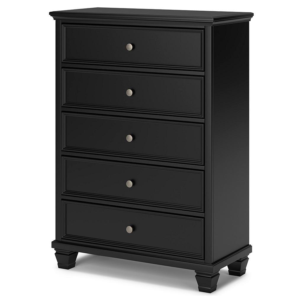 Lanolee Chest of Drawers — Black Signature Design by Ashley® Bedroom