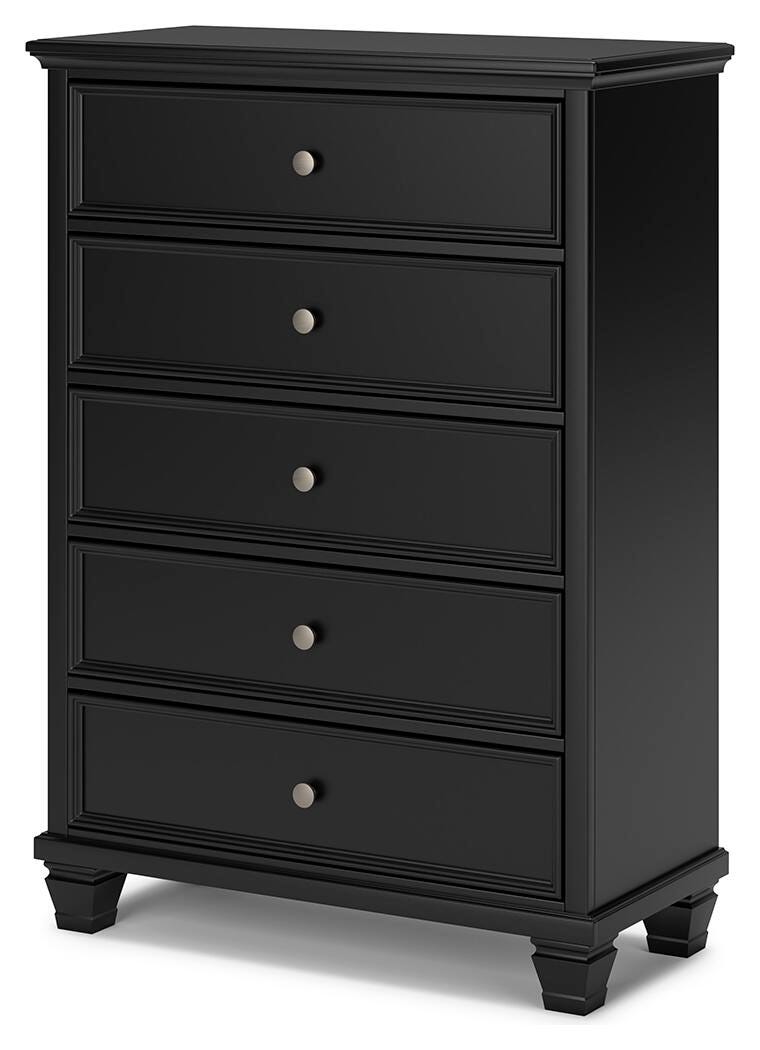Lanolee Cal King Panel Bed, Dresser, Chest and 2 Nightstands Signature Design by Ashley® Bedroom
