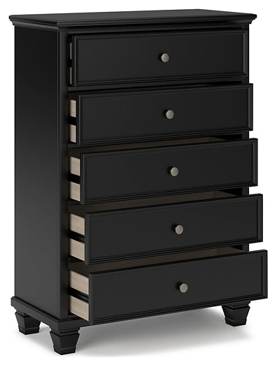 Lanolee King Panel Bed, Dresser, Mirror, Chest and 2 Nightstands Signature Design by Ashley® Uncategorized