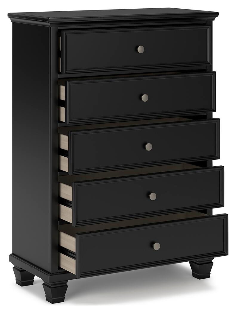 Lanolee Cal King Panel Bed, Dresser, Chest and 2 Nightstands Signature Design by Ashley® Bedroom