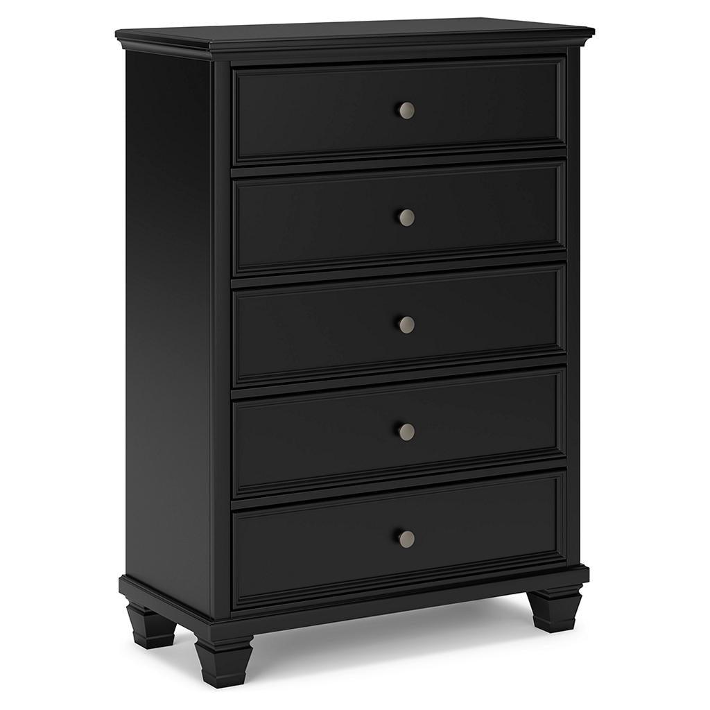 Lanolee Chest of Drawers — Black Signature Design by Ashley® Bedroom