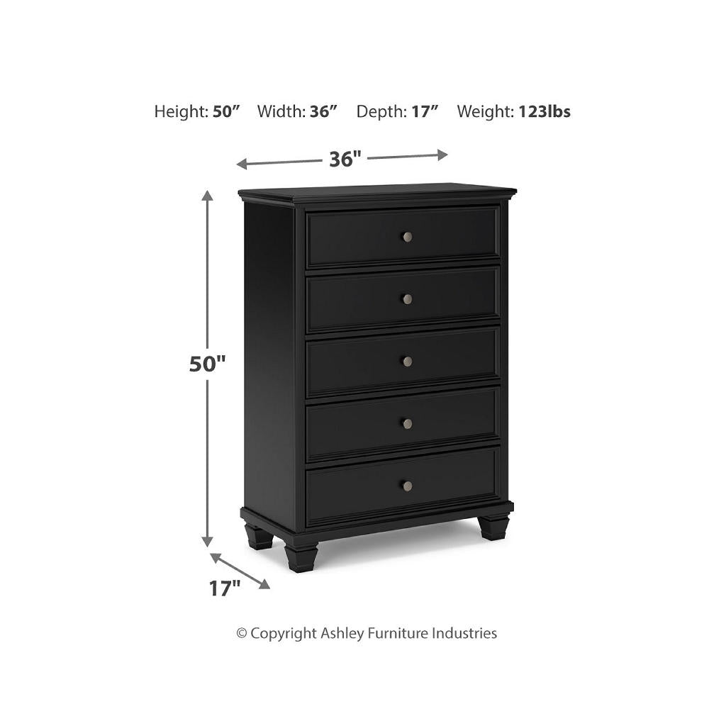 Lanolee Full Panel Bed and Chest Signature Design by Ashley® Uncategorized