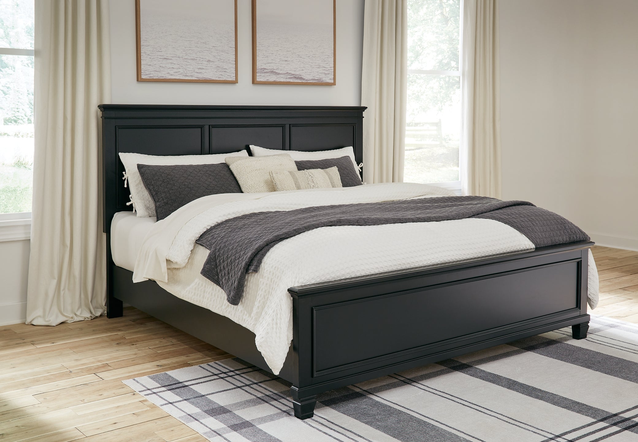 Lanolee King Panel Bed, Dresser, Mirror, Chest and 2 Nightstands Signature Design by Ashley® Uncategorized