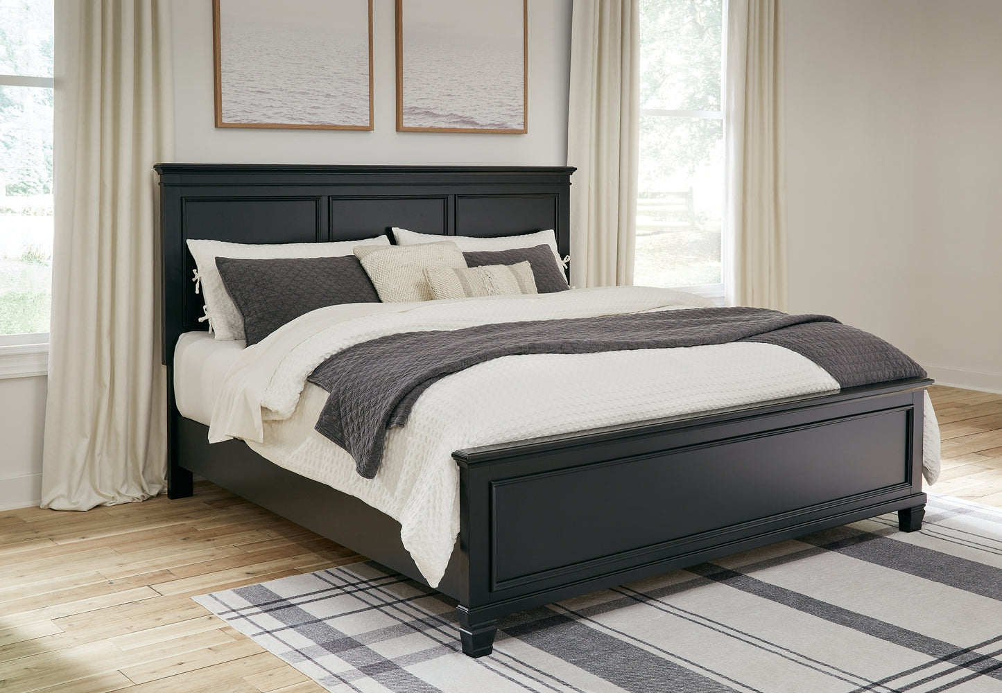 Lanolee King Panel Bed, Dresser, Mirror, Chest and 2 Nightstands Signature Design by Ashley® Uncategorized