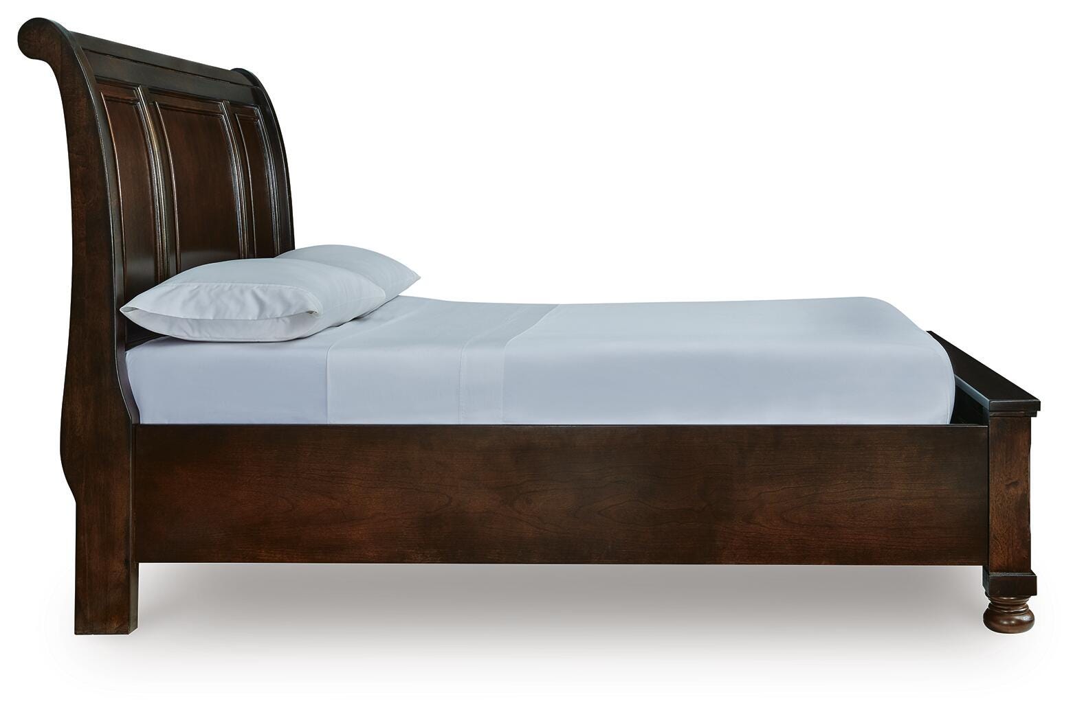 Porter Queen Sleigh Storage Bed, Dresser and Mirror