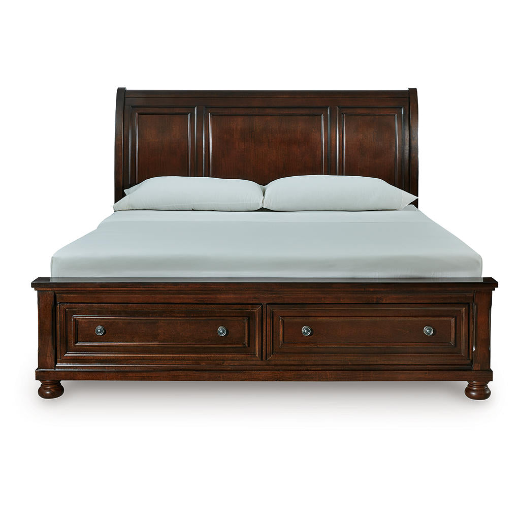 Porter California King Sleigh Storage Bed Millennium® By Ashley Bedroom