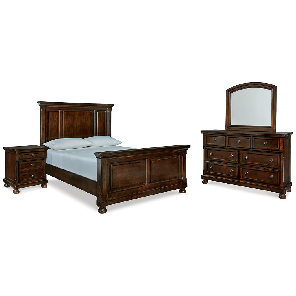 Porter Queen Panel Bed, Dresser, Mirror and Nightstand Millennium® By Ashley Uncategorized