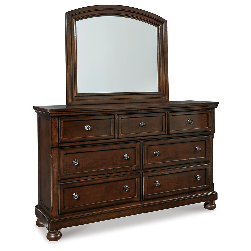 Porter California King Panel Bed, Dresser, Mirror and Chest Millennium® By Ashley Uncategorized