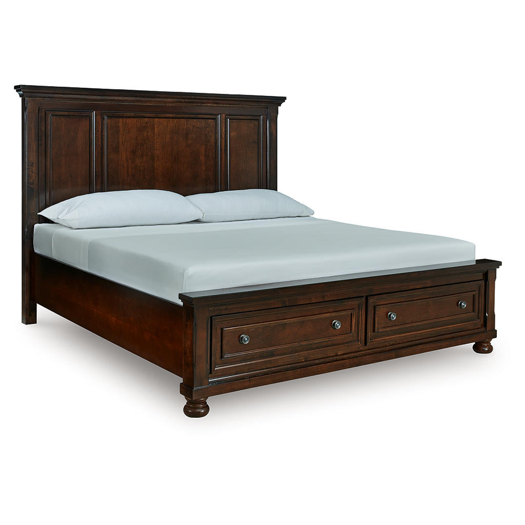 Porter California King Panel Storage Bed Millennium® By Ashley Bedroom