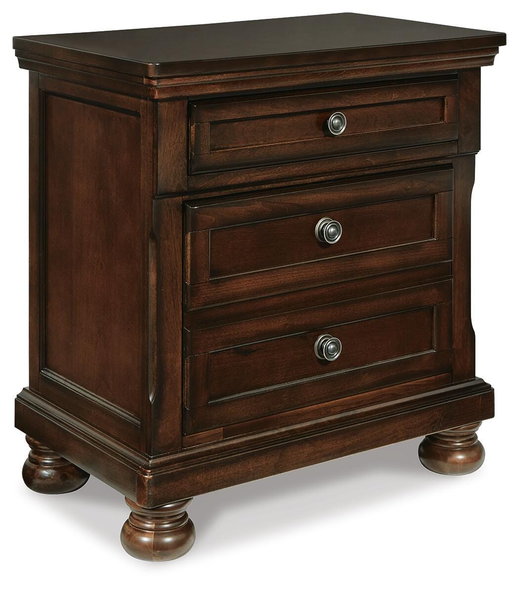 Porter Queen Panel Bed, Dresser, Mirror and 2 Nightstands